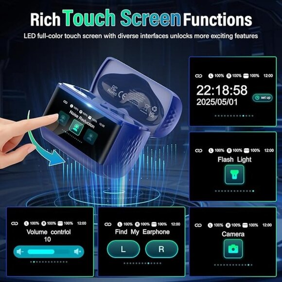 Z9 Pro True Wireless Earbuds With Noise Cancellation & Charging Case - Picture 6 of 7